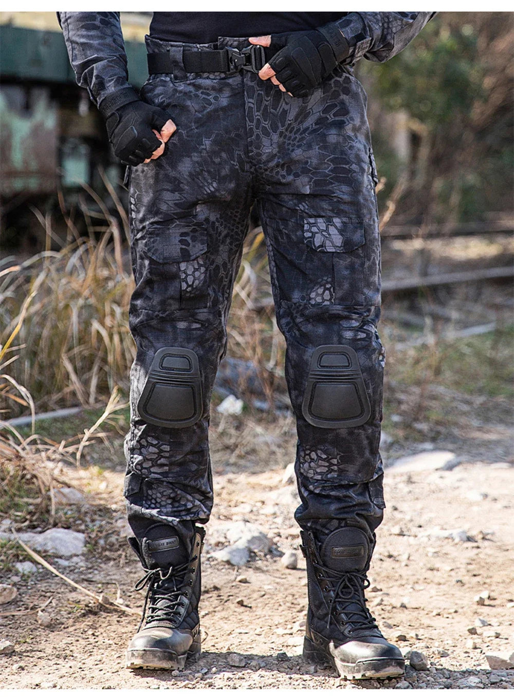 PANTALON TREILLIS MULTIPOCHES