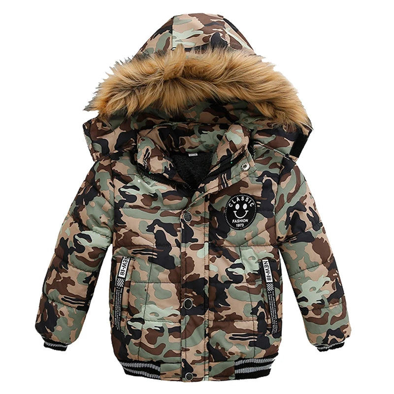 DOUDOUNE MILITAIRE ENFANT