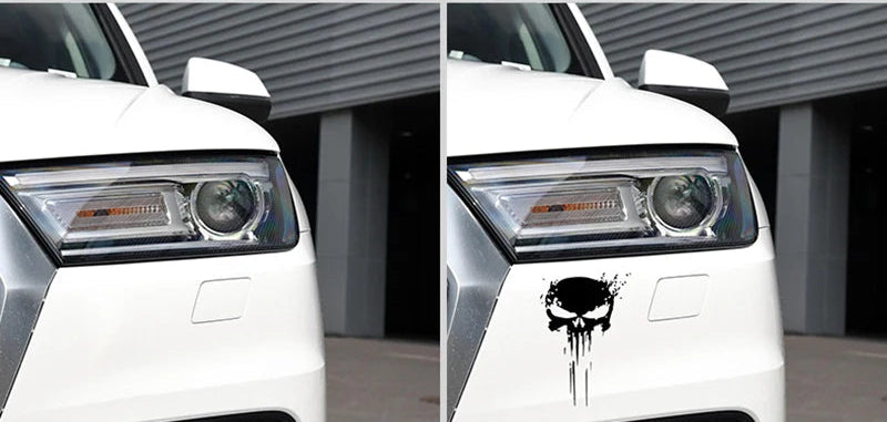 STICKER MILITAIRE - TÊTE DE MORT