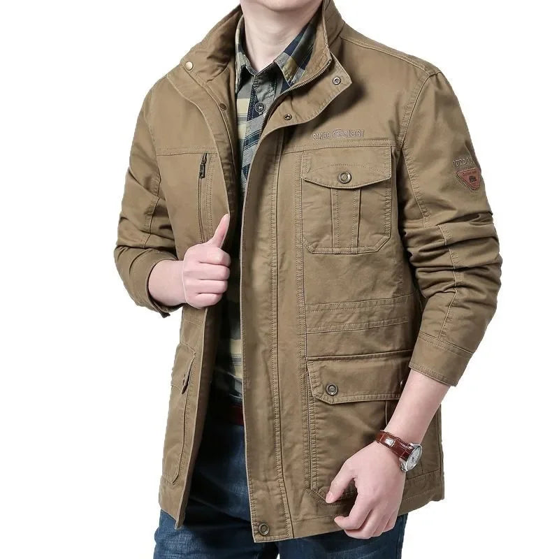 PARKA MILITAIRE - MULTI-POCHE