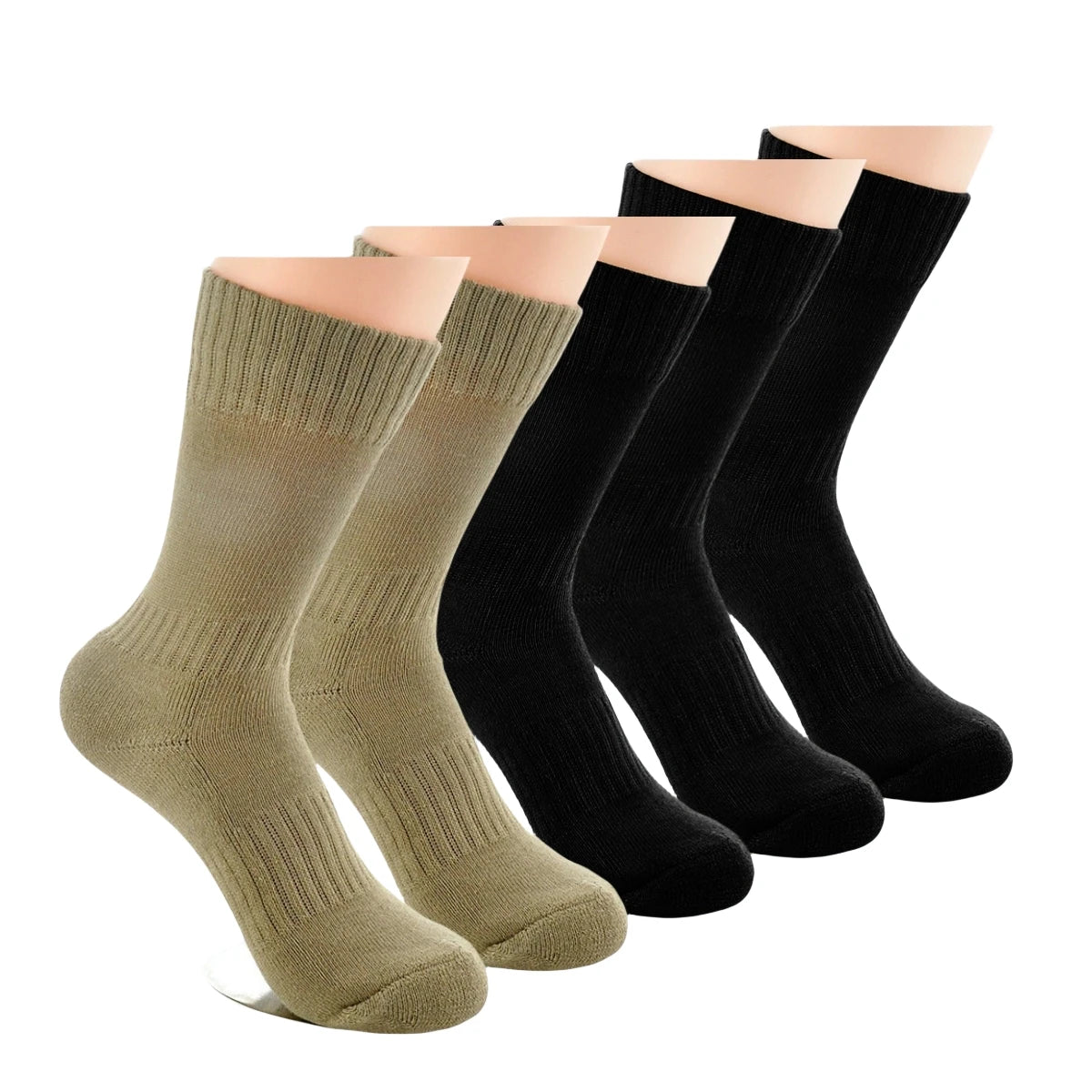 CHAUSSETTE MILITAIRE TACTIQUE - LOT DE 5 PAIRES