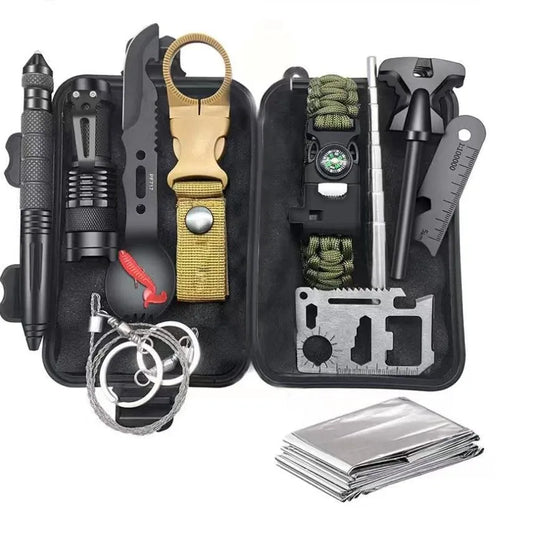 KIT DE SURVIE - KIT D'URGENCE 12 EN 1