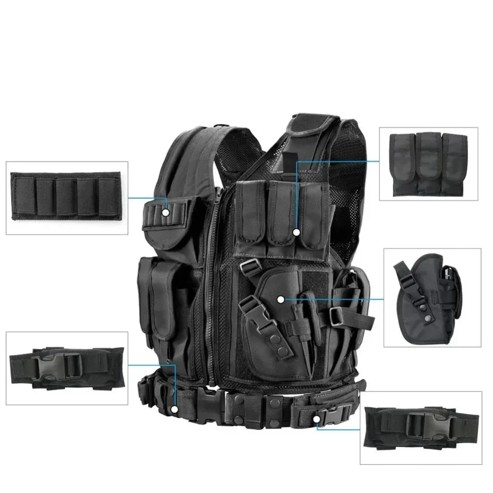 GILET TACTIQUE POLICE NATIONALE