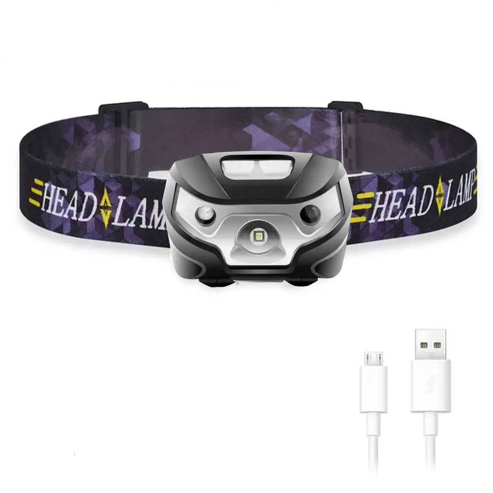 LAMPE FRONTALE RECHARGEABLE USB