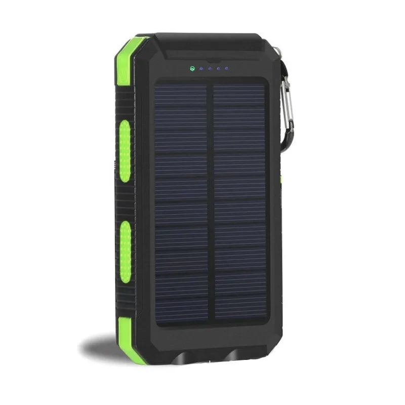 CHARGEUR SOLAIRE - CHARGEUR AVEC LAMPE D'ECLAIRAGE
