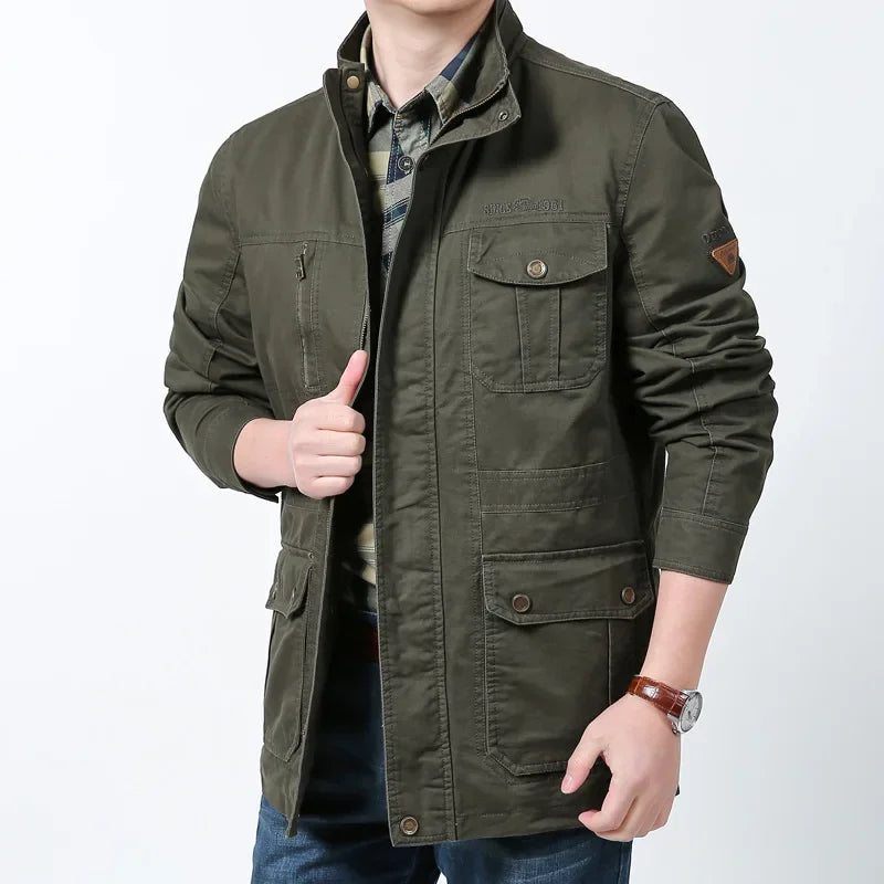 PARKA MILITAIRE - MULTI-POCHE