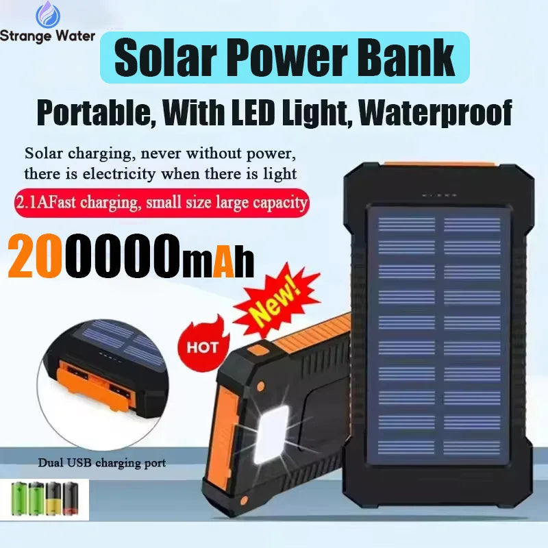 Chargeur solaire smartphone