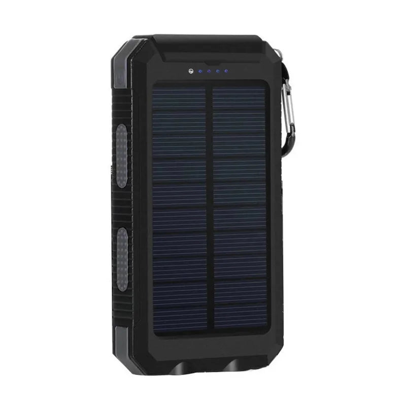 CHARGEUR SOLAIRE - CHARGEUR AVEC LAMPE D'ECLAIRAGE