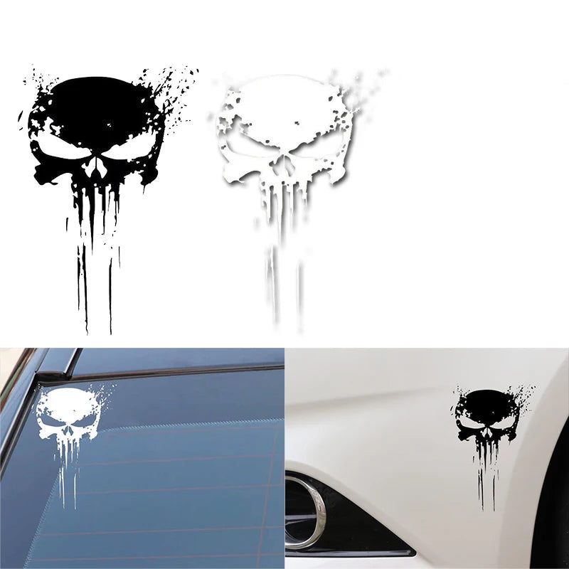 STICKER MILITAIRE - TÊTE DE MORT