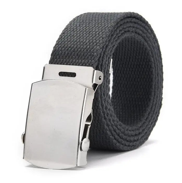 CEINTURE MILITAIRE AVEC CLAPET EN ACIER