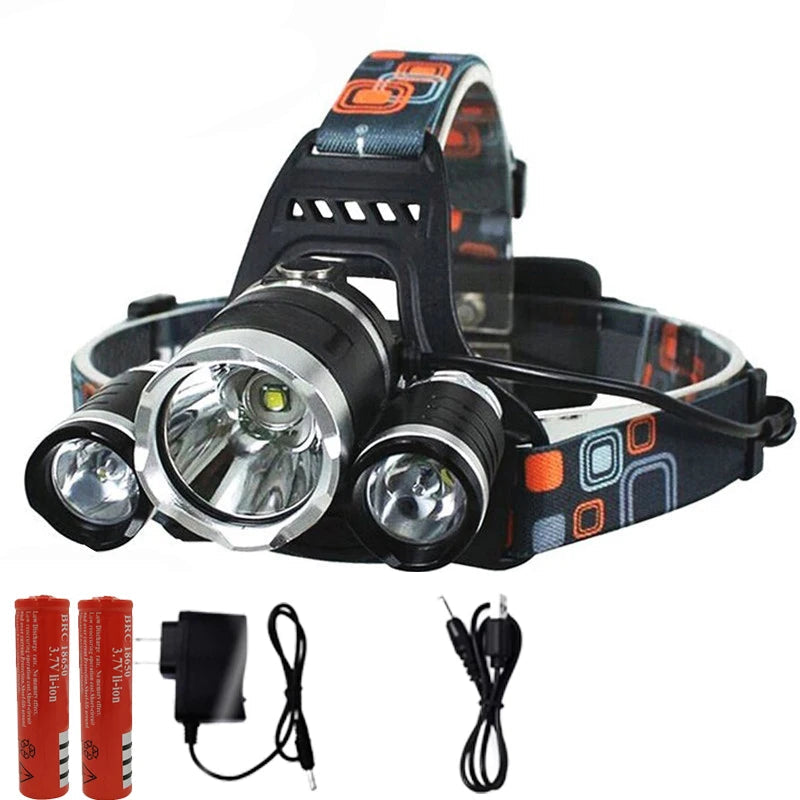 LAMPE FRONTALE RECHARGEABLE