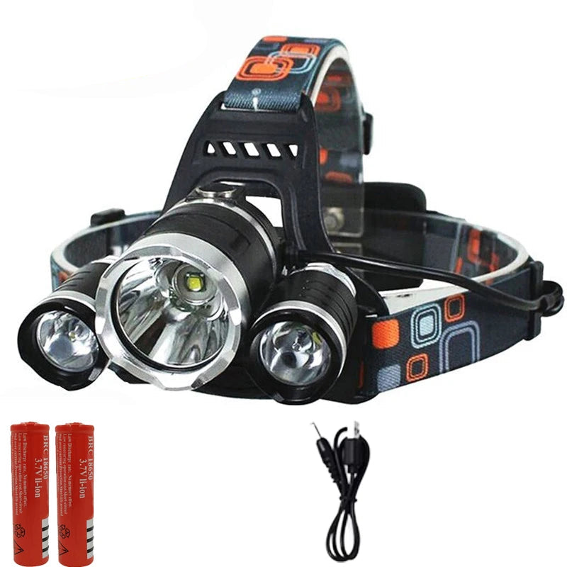 LAMPE FRONTALE RECHARGEABLE