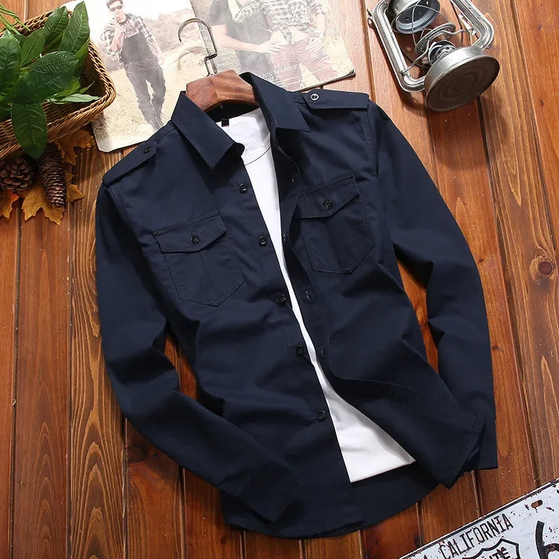PULL VERT MILITAIRE HOMME