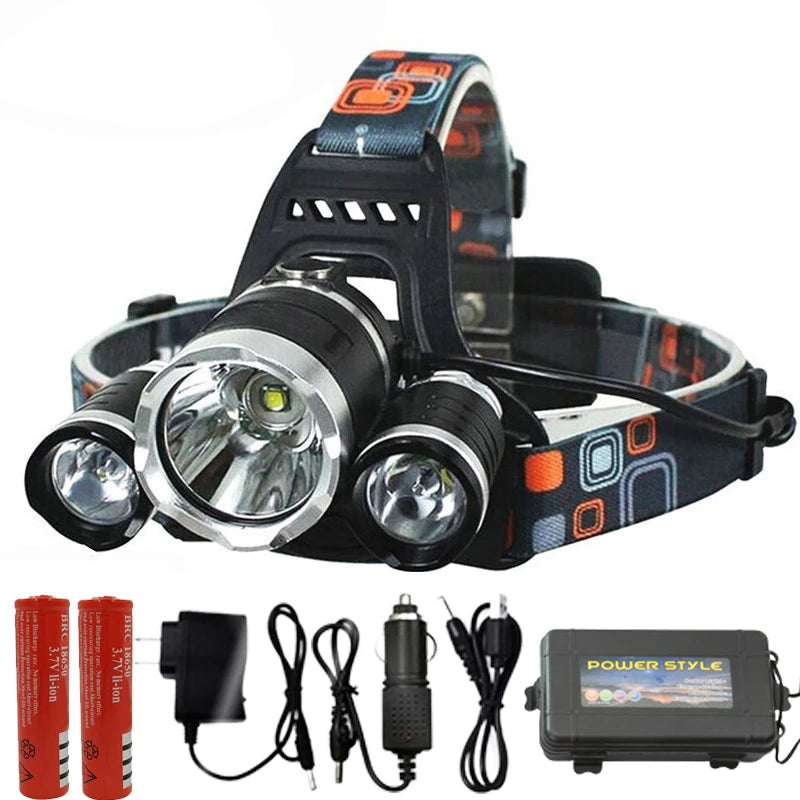 LAMPE FRONTALE RECHARGEABLE