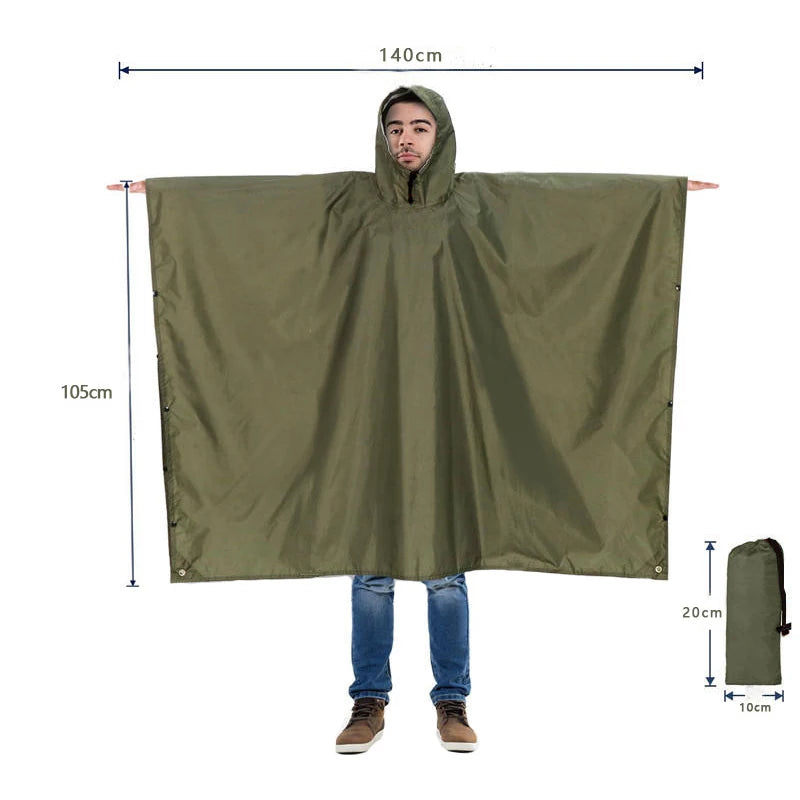 TENTE PONCHO MILITAIRE
